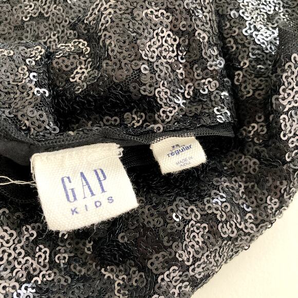 Gap Kids Sequin Shift Dress - Black - XS or 4/5 - Picture 7 of 11